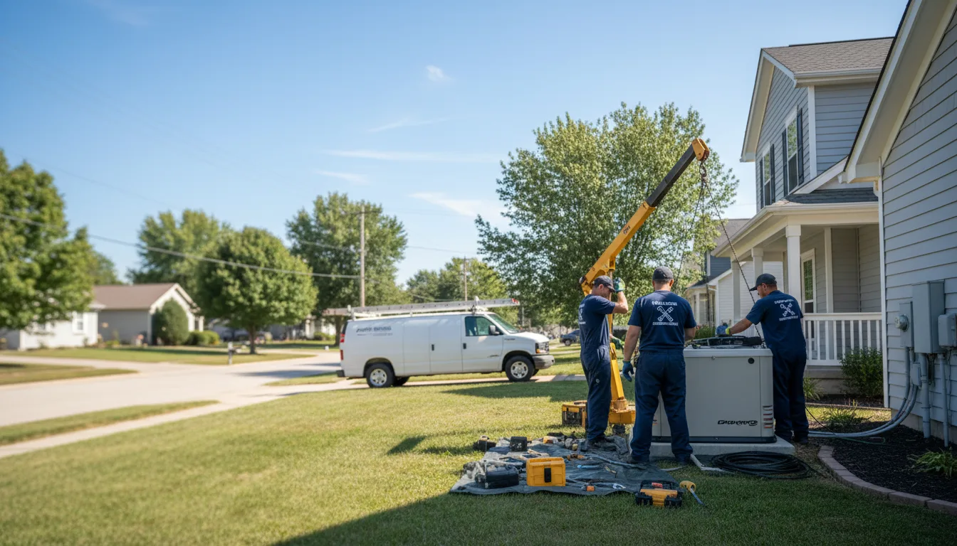 Generator Installation in Gilliam, LA near me